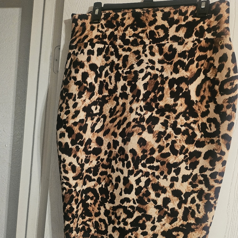 Animal Print Skirt